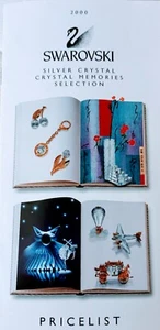 SWAROVSKI 2000 Silver/ Memories Crystal PRICE LIST PIC'S•PRICES •ARTICLE NUMBERS - Picture 1 of 3