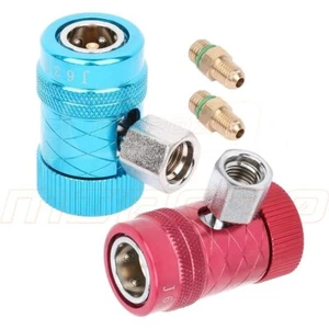2x Refrigerant Connector Air Conditioner Replacement Adapter For R1234yf - Picture 1 of 9