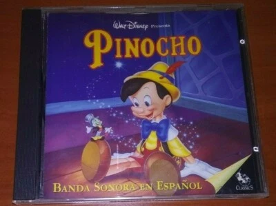 PINOCHO-BANDA SONORA EN ESPAÑOL,CD SPAIN 1995 - Imagen 1 de 3
