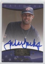 2008 2007 USA Baseball National Teams On-Card Signatures Jordan Danks #63 Auto