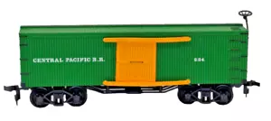 HO Bachmann Central Pacific RR Old Time 34ft Box Car Sliding Doors - Picture 1 of 5