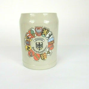 Busch Gardens Bavaria Collectors Beer Stein Pottery Mug Reutter Germany 16 oz - Picture 1 of 9