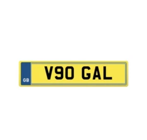 Private Number Registration Plate On Retention V90 GAL Volvo V90 - Picture 1 of 1