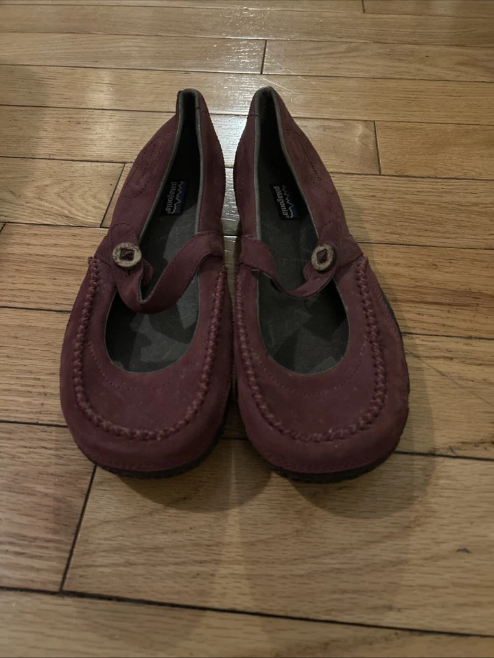 Patagonia Poppy Sultan Rojo Mujer Planos Talla 8.5 Apenas Usados Foto 1 de 4