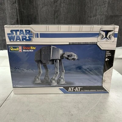 2008 Star Wars AT-AT Walker MODEL KIT Snaptite Revell New - Image 1 of 3