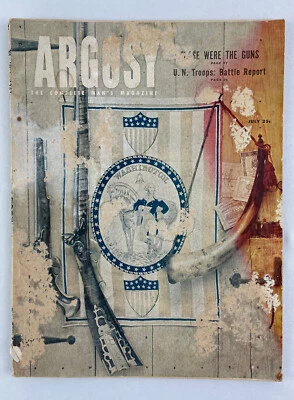 Argosy Magazine, July 1951, Vintage Men's Interest, Pulp - Image 1 of 4