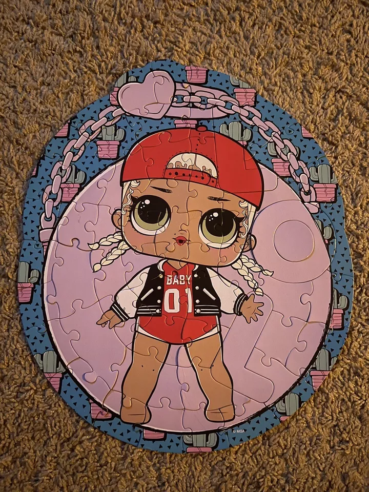 LOL Surprise Puzzle Ball Game - 60 Piece Jigsaw Puzzle - Image 1 of 1