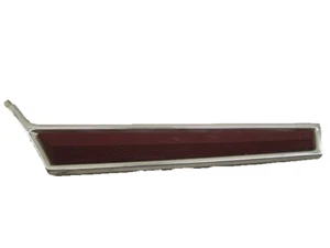 1976 Ford Thunderbird right front lower wide bodyside molding red vinyl - Picture 1 of 9