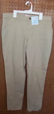 Uniforme escolar Cat & Jack niñas pantalones caqui ajustados cintura ajustable 16 PLUS Foto 1 de 2