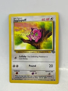 Jigglypuff - 54/64 Jungle Common Pokemon - Picture 1 of 13