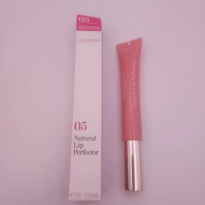 Clarins Natural Lip Perfector Full Size 05 CANDY SHIMMER  - Image 1 of 4