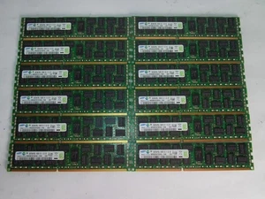 *Lot Of 12* SAMSUNG M393B1K70DH0-YH9 8GB 2Rx4 PC3L-10600R (V3385) - Picture 1 of 4