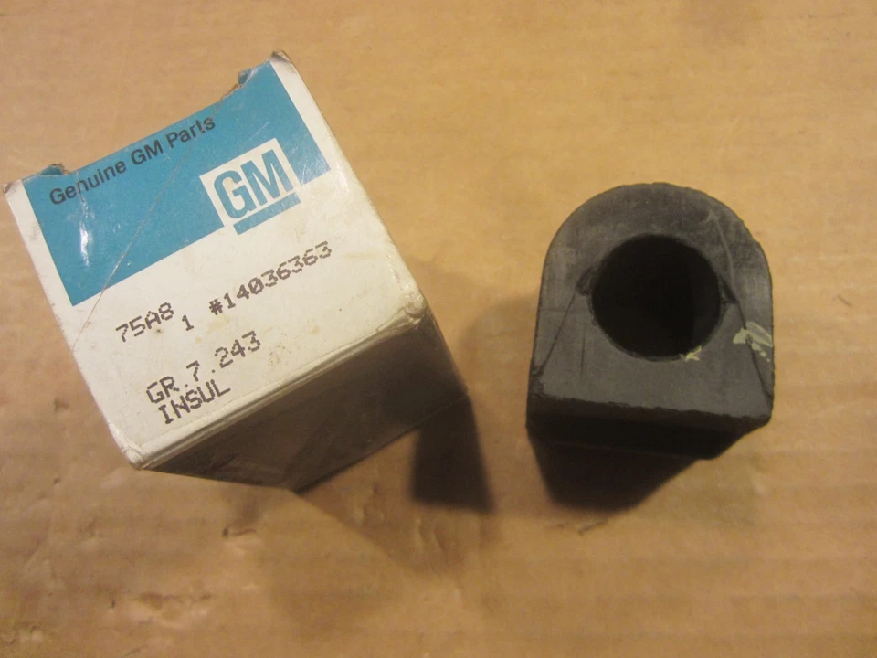 Buje de barra estabilizadora Pontiac 1982-1991 Buick Chevy Olds 14036363 Foto 1 de 1