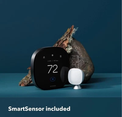 Ecobee Premium SmartThermostat with Room Sensor and Voice Control - Image 1 of 4