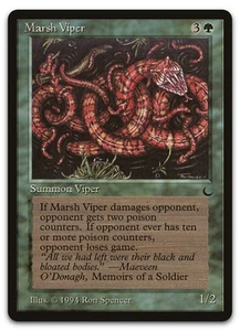 Marsh Viper (NM) The Dark DRK Magic MTG - Picture 1 of 2