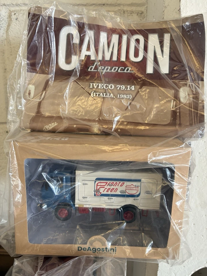 Camion Iveco 79.14 Surgelati 1983 scala 1/43 Edicola De Agostini - Immagine 1 di 1