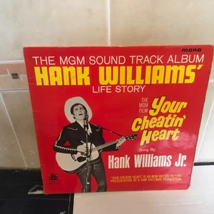 Hank Williams Jr. : Your Cheatin' Heart Life Story-Mono. MGM C 996 - Picture 1 of 1