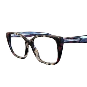 Prada Journal VPR08T Brille Made In Italy Braun Schildpatt Nur Gestell - Bild 1 von 5