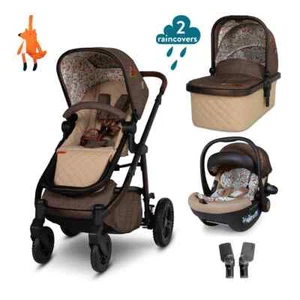 Paquete de 3 asientos de auto Cosatto Wow en Foxford Hall con 2 fundas para lluvia - Imagen 1 de 12