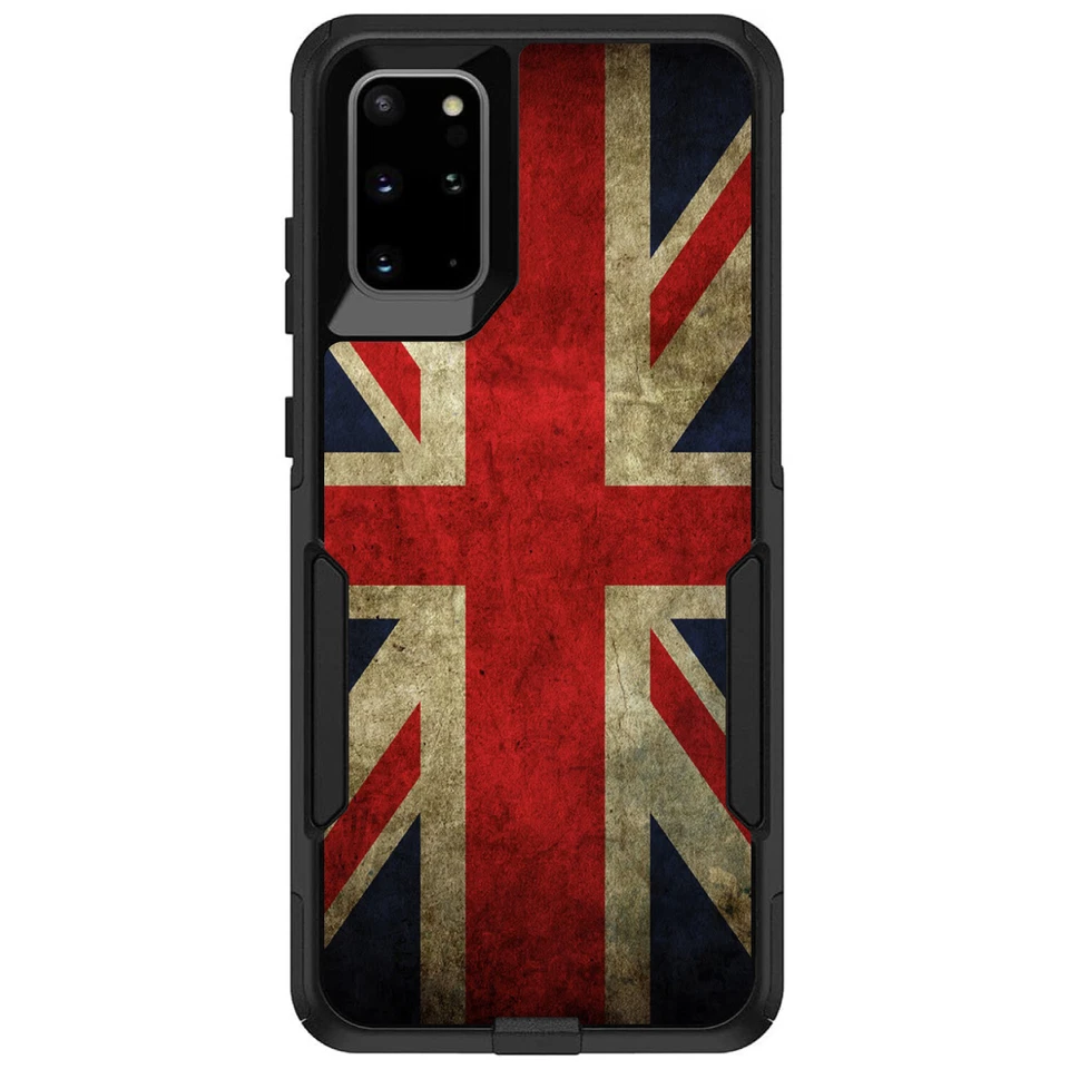 OtterBox Commuter para Galaxy S (Elige Modelo) Rojo Blanco Azul Bandera Británica Antigua Foto 1 de 1