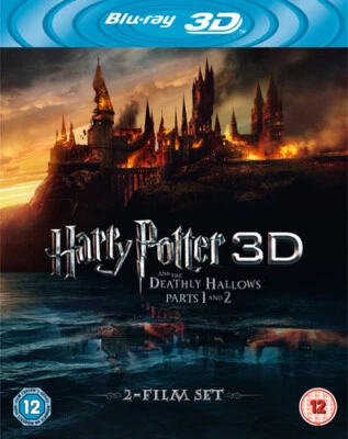 Harry Potter and the Deathly Hallows: Parts 1 and 2 Blu-ray (2012) David Yates - Image 1 of 2