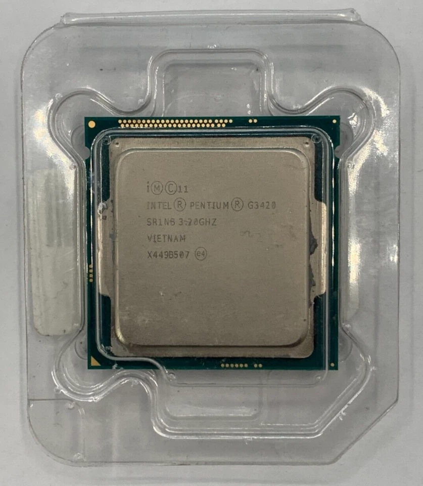 Intel Pentium Processor G3420 3M Cache 3.20GHz SOCKET 1150 CPU SR1NB (OFFERS OK) - Image 1 of 1