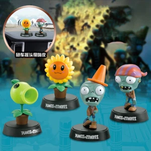 Plants Vs.Zombies Cute Swing Car Ornament Model Toy Car Interior Kids Gift Decor - Picture 1 of 13