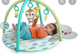 Alfombra de juego para bebés para gimnasio de actividades juguetes para niños. - Imagen 1 de 8