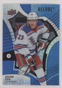 2021-22 Upper Deck Allure Blue Line /35 Adam Fox #5
