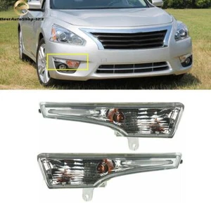Pair Plastic Lens Turn Signal Light For Nissan Altima 2013-2016 - Picture 1 of 7