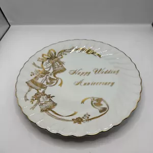 Lefton Happy Wedding Anniversary Teller 10,5 Zoll - Bild 1 von 5