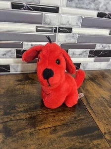 VTG 1987 Eden Toys Clifford The Big Red Dog Stuffed Animal - Picture 1 of 2