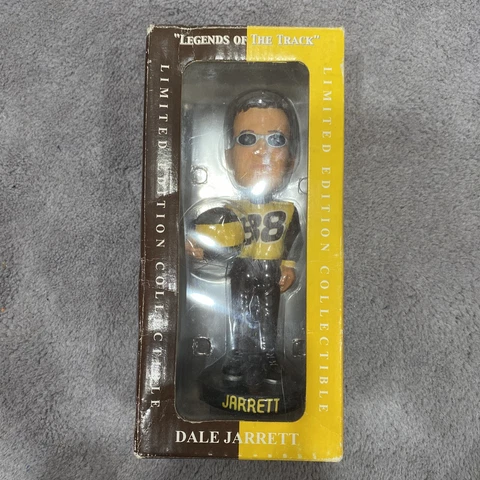 Dale Jarrett Legends Of The Track Bobblehead #88 UPS NASCAR Forever Collectibles Cover