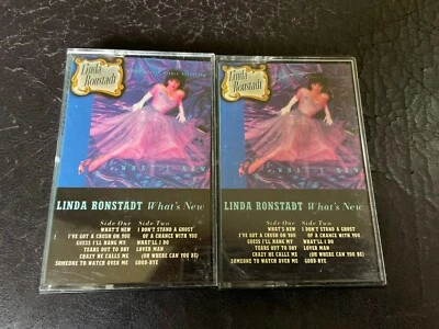 Linda Ronstadt What's New cassette I've got a crush on you Lover man Asylum 1983 - Image 1 of 4