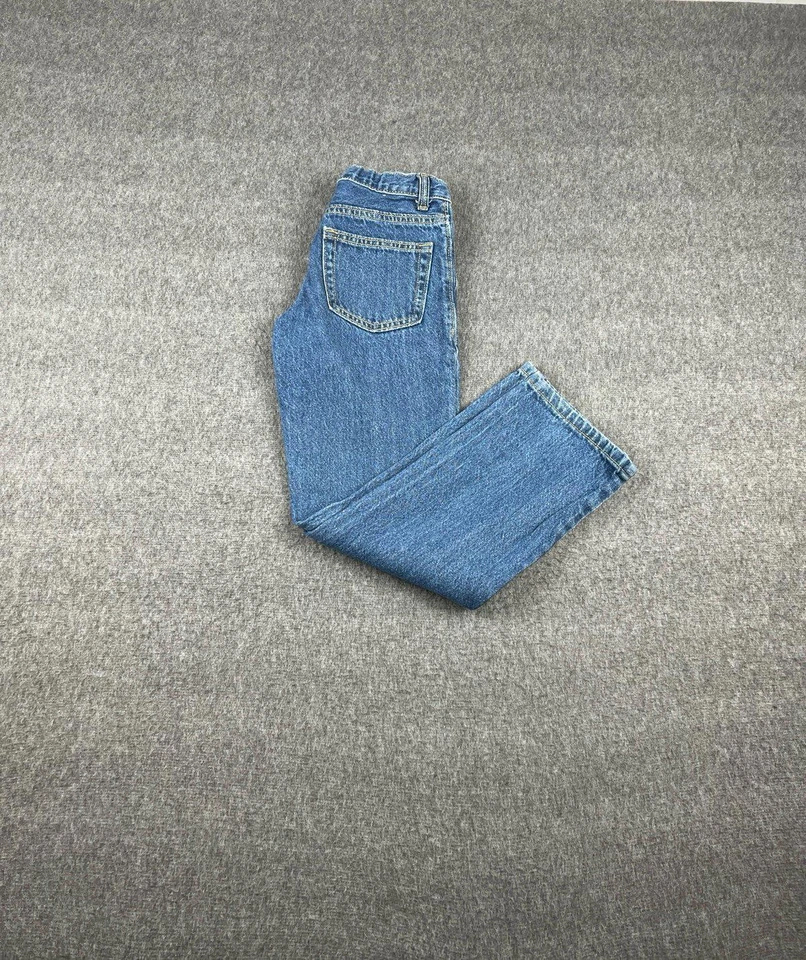 Джинсы прямые для мальчиков Crazy 8 синие вареные размер 8 - Изображение 1 из 4