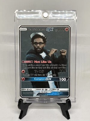 Carta Pokémon Kendrick Lamar arte completo Foto 1 de 2