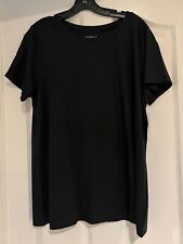 Torrid Women's Plus Classic Fit Crew neck Black T-Shirt Tee Blouse various sizes