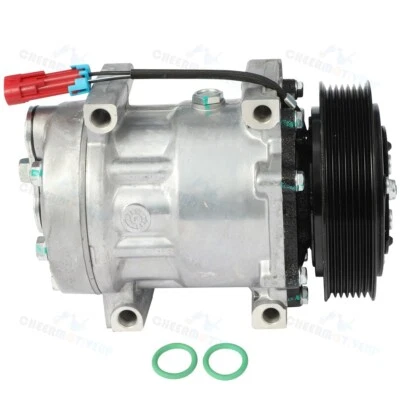 AC A/C Compressor For 2001-2002 2007-2008 Chevrolet C7500 C6500 Kodiak 8.1L - Image 1 of 4
