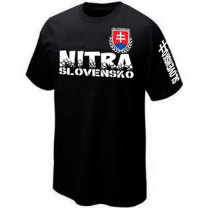 T-Shirt NITRA SLOVENSKO - SLOWAKEI SLOVAKIA - Bild 1 von 2