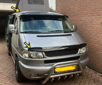 CAPPAFE Sun Visor and Bonnet Protector Guard FITS T4 Transporter 1995-2003