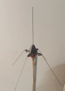 70CM, 440mhz BAND GROUND PLANE ANTENNA. EMCOMM, Home, Attic, Camping - Zdjęcie 1 z 2