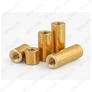 Brass Lengthen Round Nuts Standoff Spacer Pillar M1.6 M1.8 M2 M2.5 - Picture 1 of 6