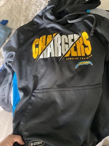 San Diego Los Angeles Chargers hooodie Combine sweatshirt adult Medium NEW Cover