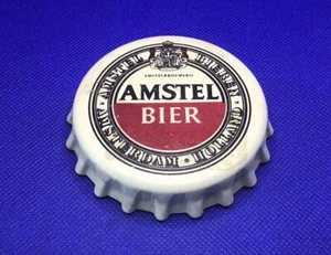 Vintage BOTTLE OPENER AMSTEL BEER West Germany Large Cap Design - Picture 1 of 5