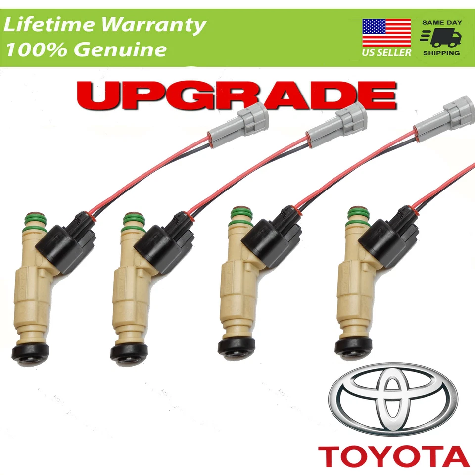 X4 *лучшее обновление * 4RUNNER 2.4L 22RE 4 отверстия сопло подлинный Bosch - Plug and Play  - Изображение 1 из 1