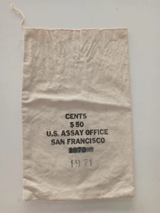 U.S. Assay Office San Francisco Canvas Coin Bag - Bild 1 von 2