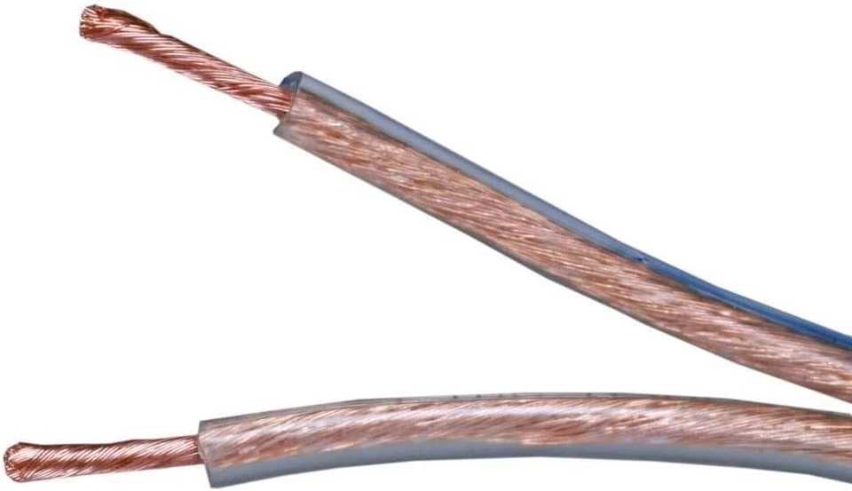 50 ft 14 Gauge AWG 2 Conductor Speaker Wire / Cable Bare Copper For Home Theater - Image 1 of 1