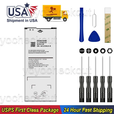 Batería de repuesto para SM-A510K SM-A510Y SM-A510M A510F A510L A510S EB-BA510ABE Foto 1 de 4