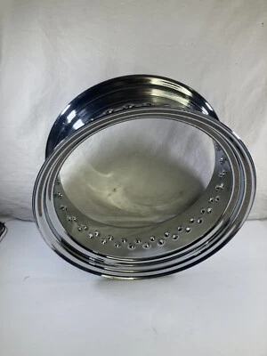 16x6 Motorcycle Rear Wheel Rim Chrome 60 Hole 16” X 6” - Image 1 of 4