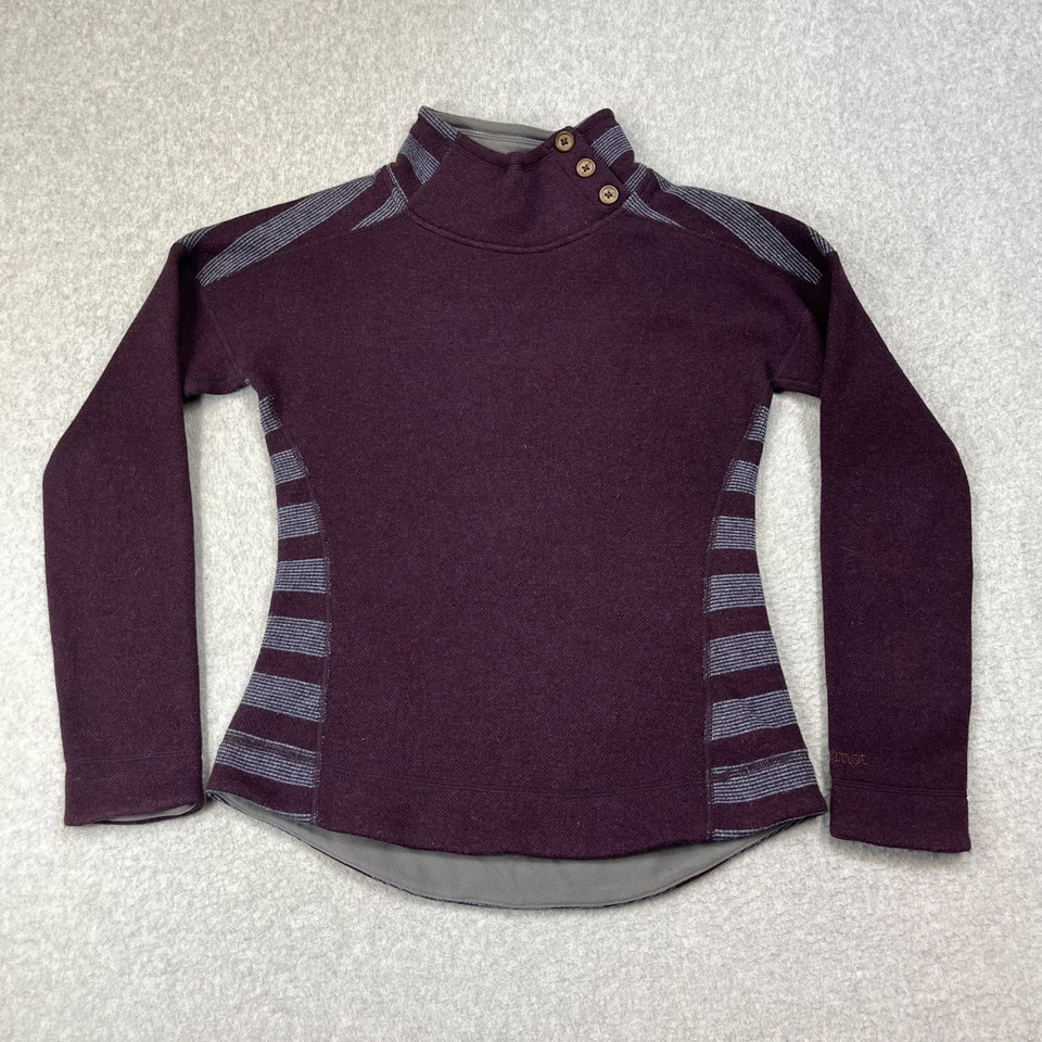 Женский свитер Marmot XS фиолетовый вязаный пуловер из шерстяной смеси Vivian для улицы - Изображение 1 из 4